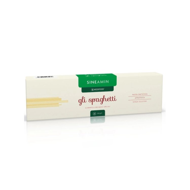 Sineamin Spaghetti Pasta Aproteica Senza Glutine per Insufficienza Renale 500 g