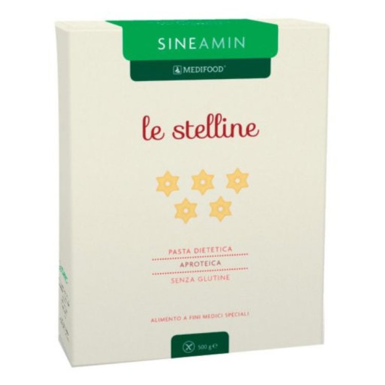 Sineamin Stelline Pasta Aproteica Senza Glutine per Dietoterapia 500g