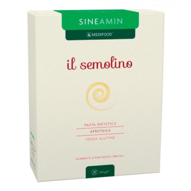 Sineamin Semolino Pasta Aproteica Senza Glutine per Dietoterapia 500 g