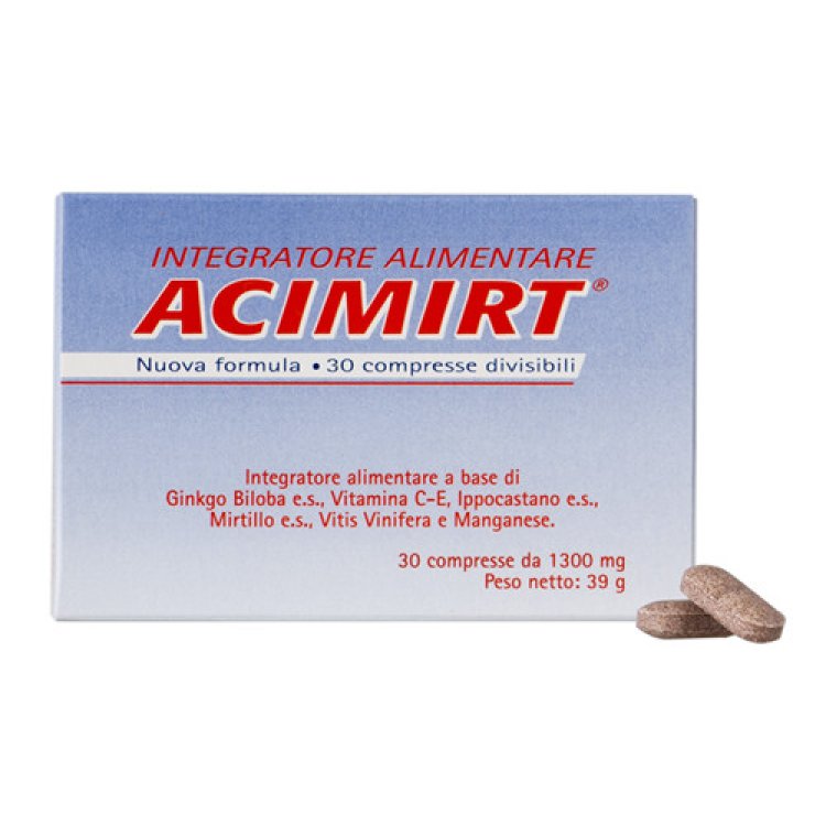 Kanter Pharma Acimirt Integratore Alimentare per Microcircolo 30 Compresse