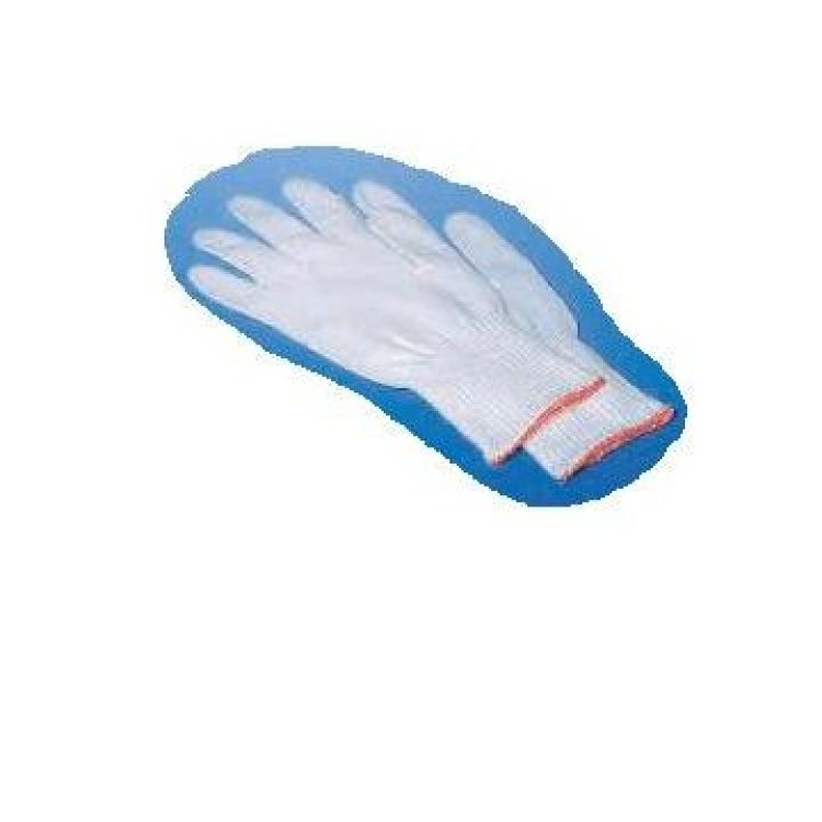 Meds Guanto Cotone Bianco Misura 7.5