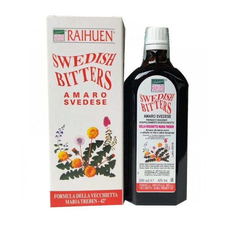 Natur Farma Amaro Svedese Rimedio Erboristico per Problemi Gastrointestinali, 200ml