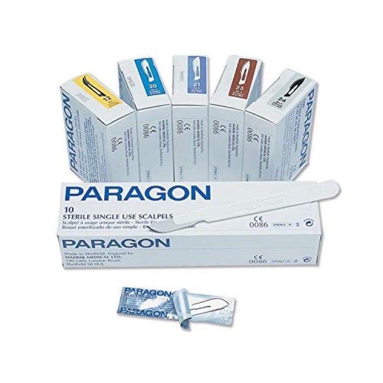 Paragon Bisturi Sterile Monouso Modello 15