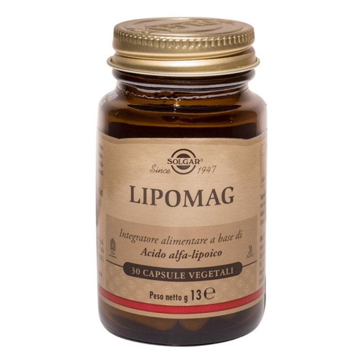 Solgar Lipomag Integratore Antiossidante in Capsule Vegetali, 30 Unit&agrave;
