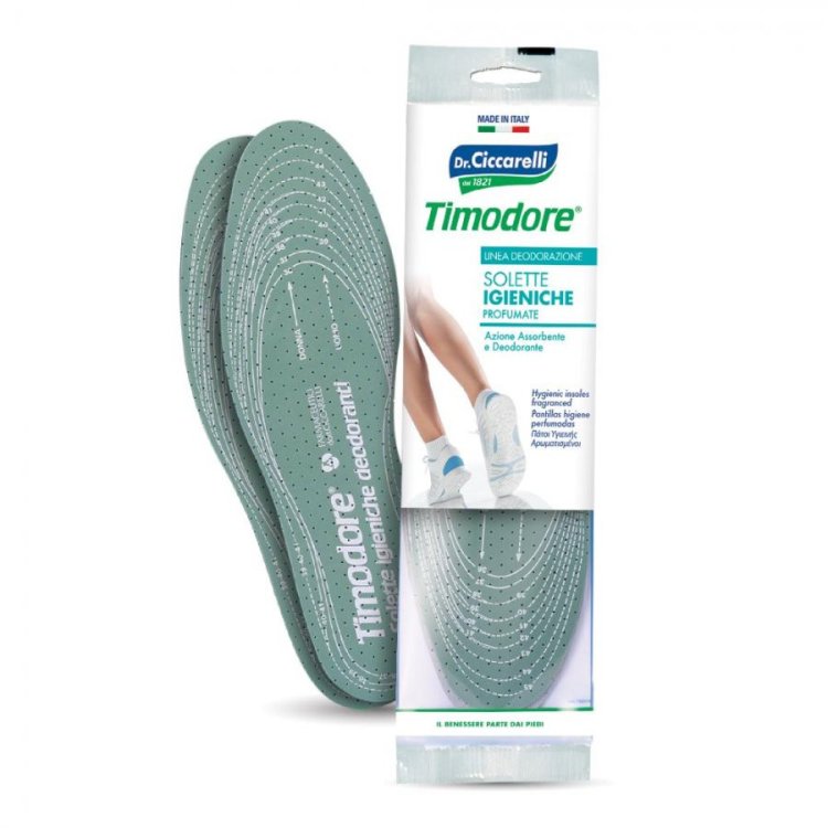 Timodore Solette Deodoranti Tripla Azione Assorbenti Ventilanti Ritagliabili