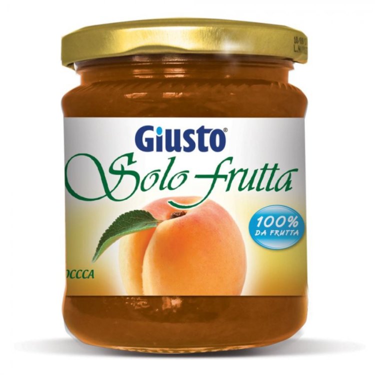 Giusto Solo Frutta Marmellata Albicocche Vaso da 284 g