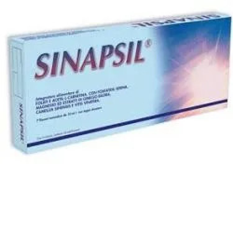 Difass Sinapsil Integratore Alimentare per Memoria e Vertigini 7 Flaconcini