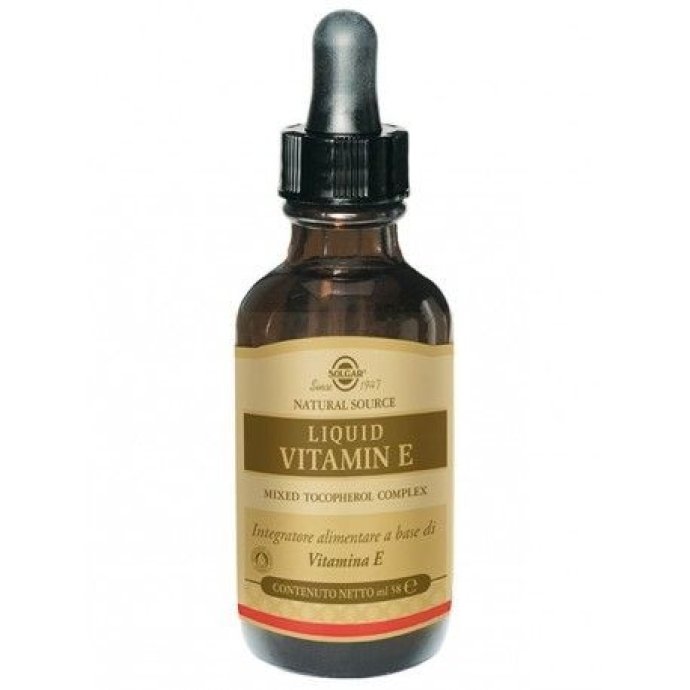 Solgar Liquid Vitamin E Integratore Antiossidante in Gocce