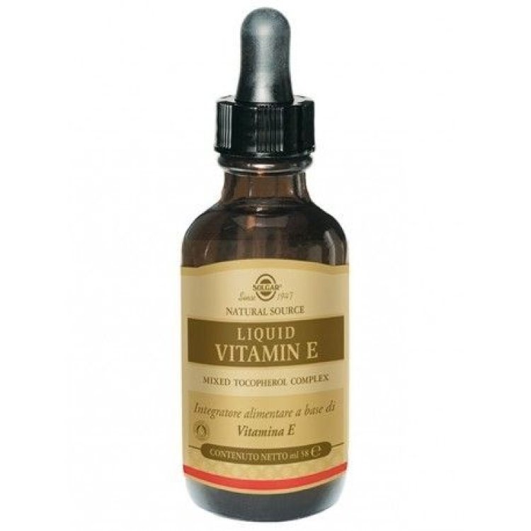 Solgar Liquid Vitamin E Integratore Antiossidante in Gocce Solgar Liquid Vitamin E Integratore Antiossidante in Gocce