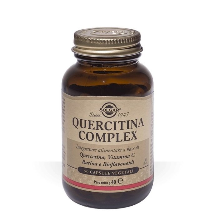 Solgar Quercitina Complex Integratore Antiossidante 50 Capsule Vegetali