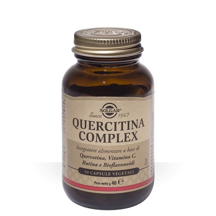 Solgar Quercitina Complex Integratore Antiossidante 50 Capsule Vegetali Solgar Quercitina Complex Integratore Antiossidante 50 Capsule Vegetali