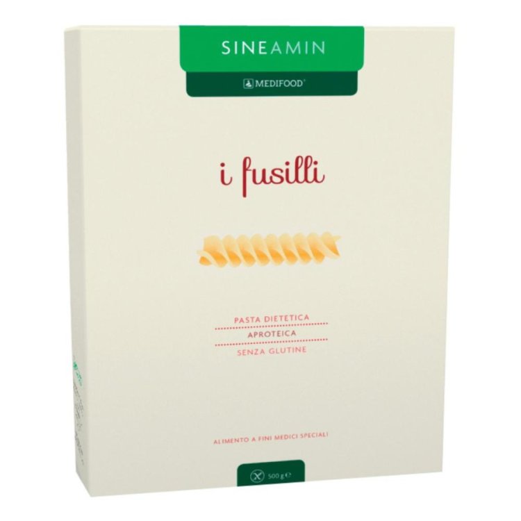 Sineamin Fusilli Pasta Aproteica e Senza Glutine per Insufficienza Renale 500G