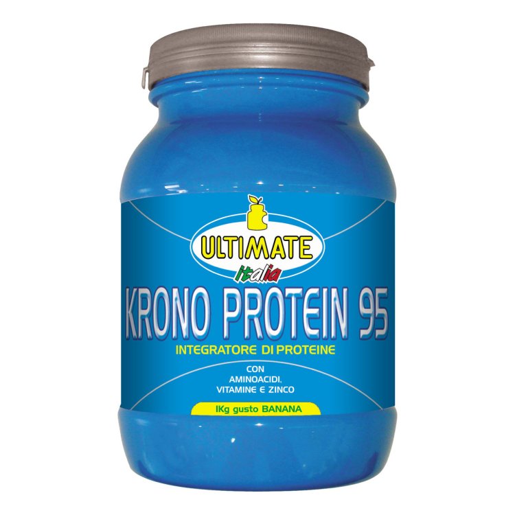 Vita Al Top Ultimate Krono Protein 95 Banana Integratore Proteico 1 kg