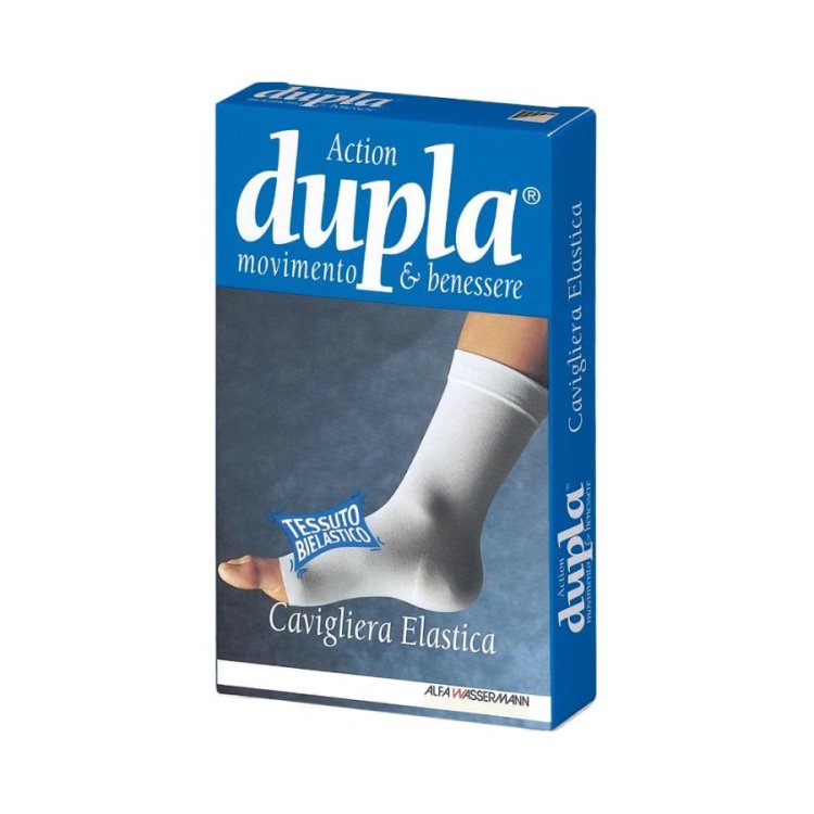 Dupla Cavigliera Elastica Cammello Taglia XL