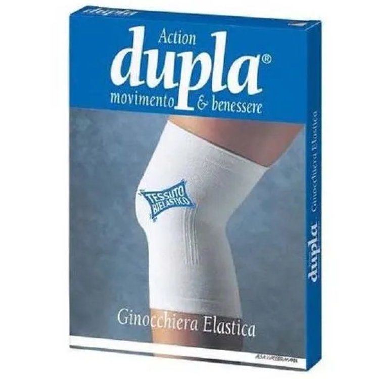 Dupla Ginocchiera Elastica Camel Taglia XL Supporto e Protezione