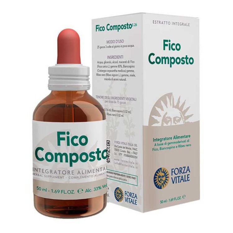 Forza Vitale Ecosol Fico Composto Gocce per Benessere Stomaco 50 ml