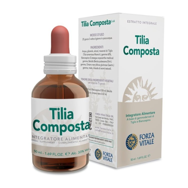 Forza Vitale Ecosol Tilia Composta Gocce per Sistema Nervoso 50 ml