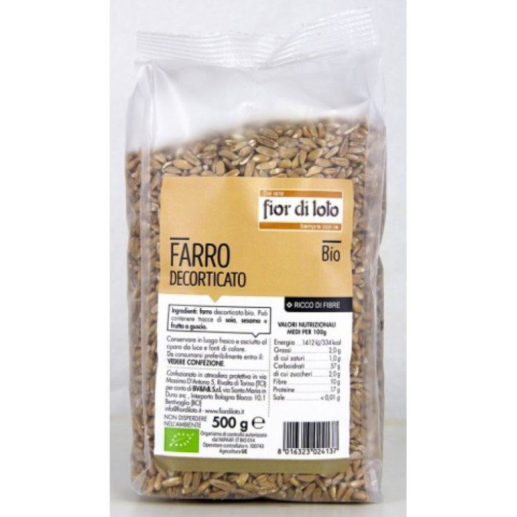 Fior Di Loto Farro Decorticato Biologico 500g