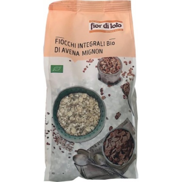 Fior di Loto Fiocchi di Avena Integrale Mignon Bio 500 g