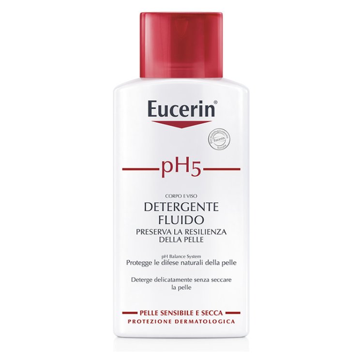 Eucerin pH5 Detergente Fluido Delicato per Pelle Sensibile 200 ml
