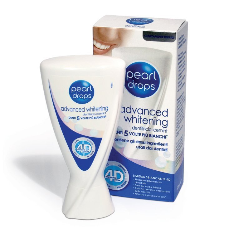 Pearl Drops Icemint Advanced Whitening Dentifricio Sbiancante 50 ml Pearl Drops Icemint Advanced Whitening Dentifricio Sbiancante 50 ml