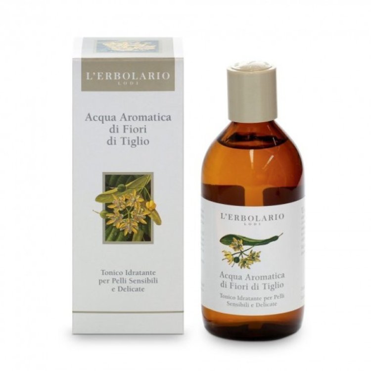 L'Erbolario Acqua Aromatica Fiori di Tiglio Idratante Pelli Sensibili 200ml