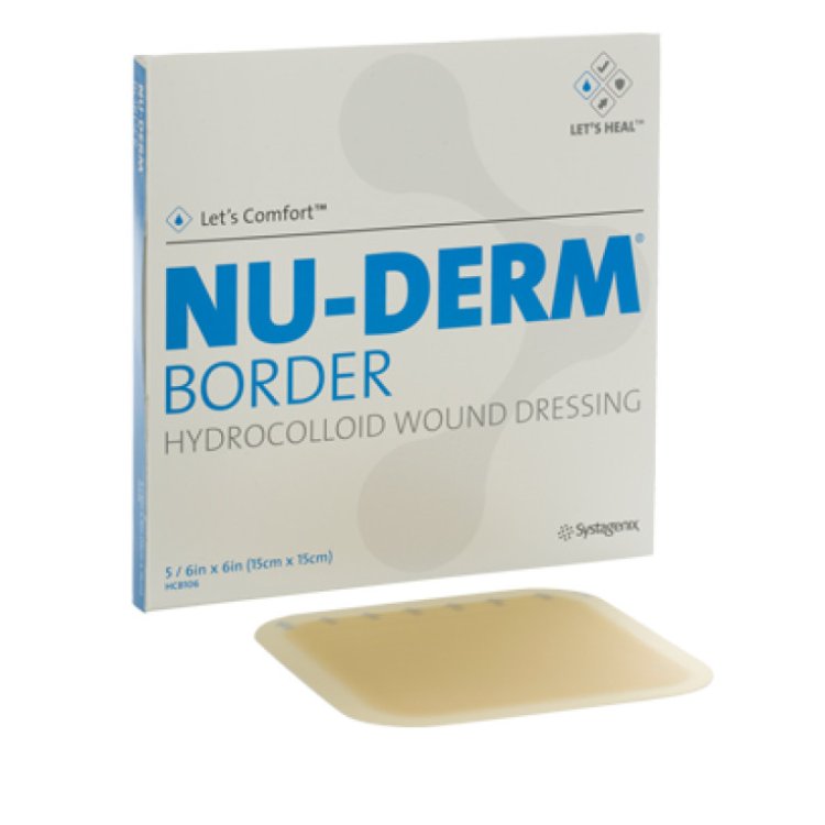 Systagenix Nu Derm Medicazione Sacrale Idrocolloidale 15x18cm - 5 Pezzi