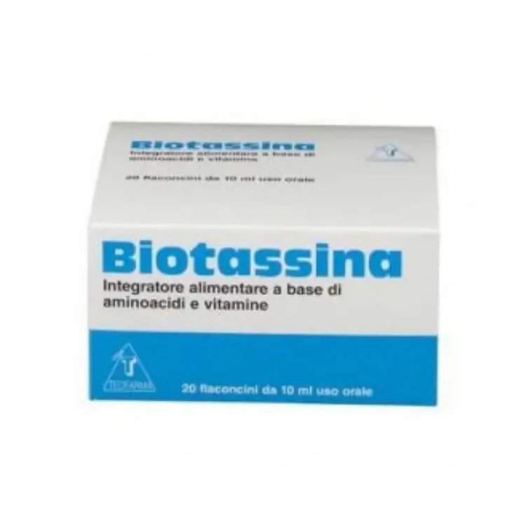 Teofarma Biotassina Integratore Alimentare per Energia e Metabolismo, 20 Flaconcini