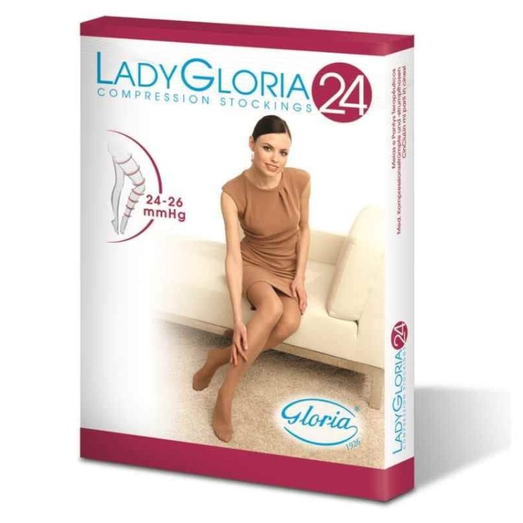Gloria Ladygloria 24 Collant 240 Denari Nero Taglia 3