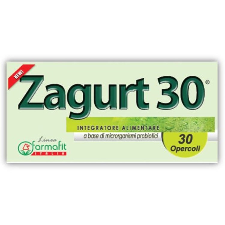 Pharmafit Zagurt Integratore Alimentare per Flora Intestinal 30 Opercoli