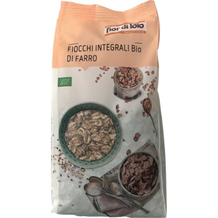 Fior Di Loto Fiocchi Integrali di Farro Biologici 500g