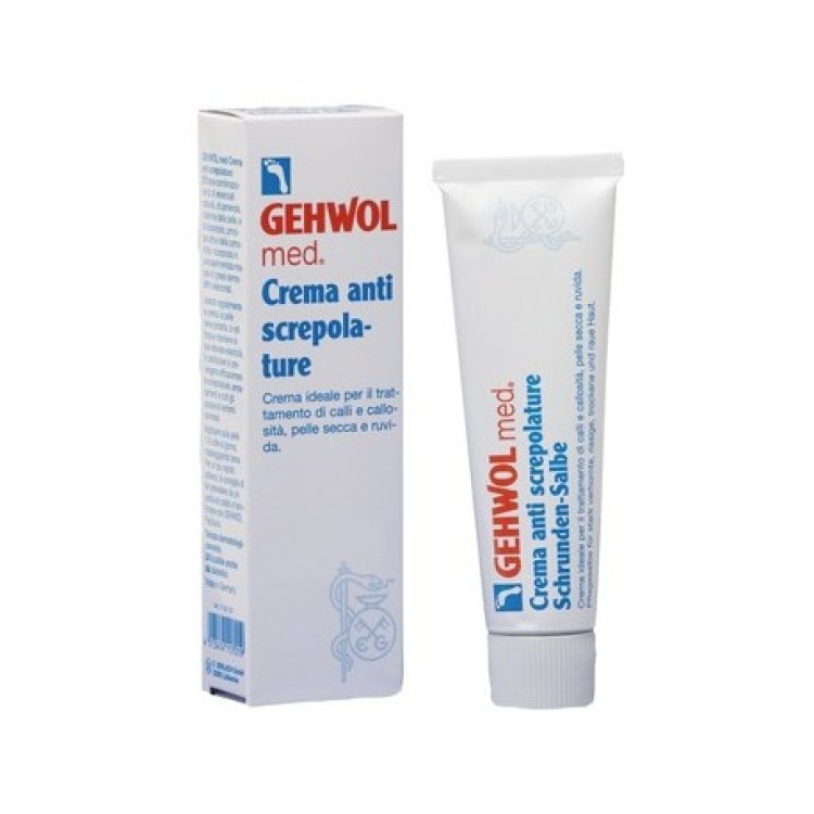Gehwol Med Crema Piedi Anti Screpolature Trattamento Calli Pelle Secca 75ml