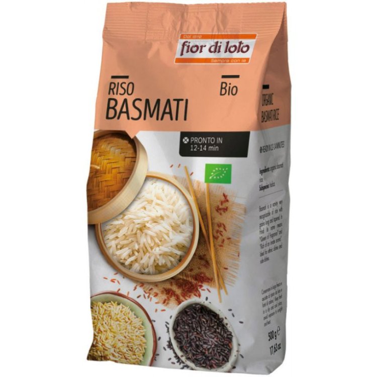 Fior di Loto Riso Basmati Integrale Biologico 500g