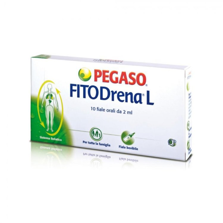 Fitodrena L Integratore Alimentare Drenante in Fiale, 10x2ml