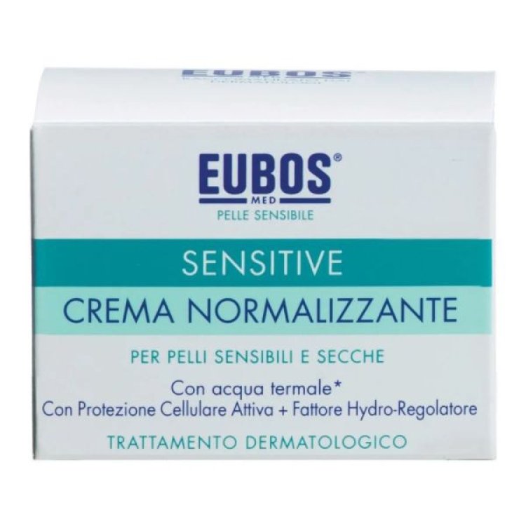 Eubos Crema Normalizzante Viso Idratante per Pelli Irritate 50ml