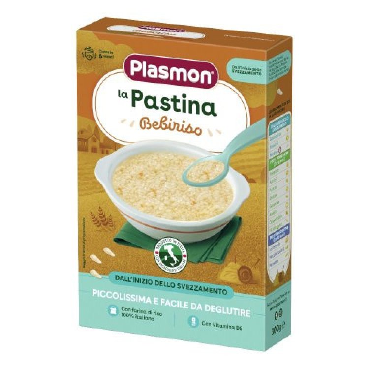 Plasmon Bebiriso Pastina per l'Infanzia a Base di Riso 300 g