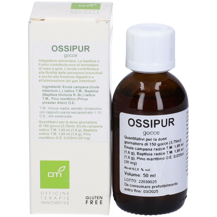 Oti Ossipur Gocce Integratore Alimentare per Benessere 50ml