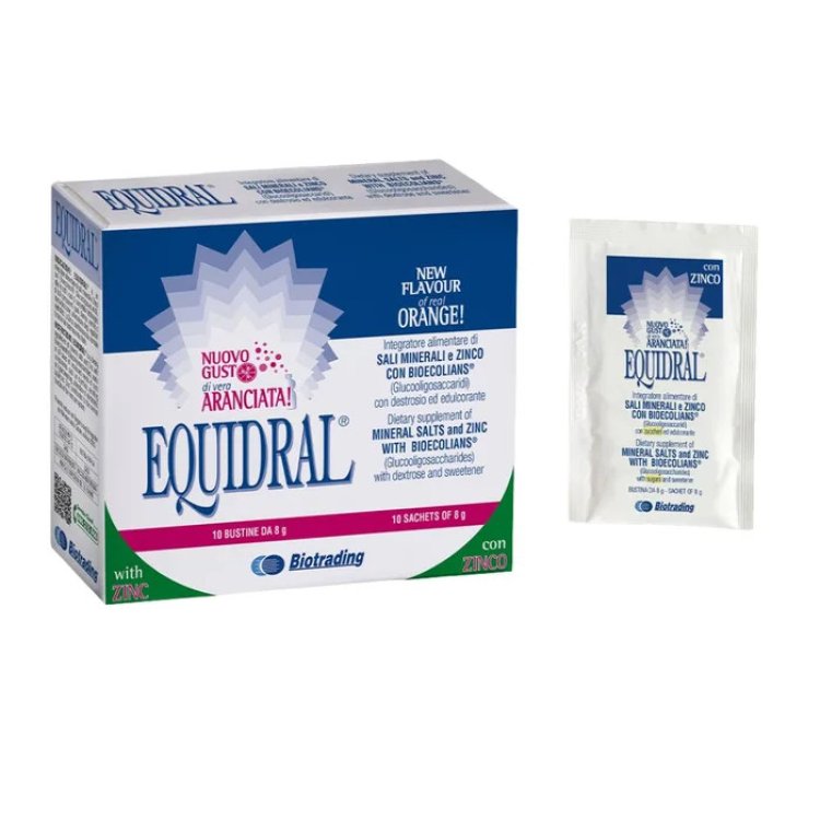 Biotrading Equidral Integratore Sali Minerali per Reidratazione - 10 Bustine