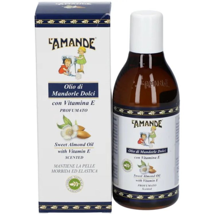 L'AMANDE Olio di Mandorle Dolci Emolliente e Idratante 250ml