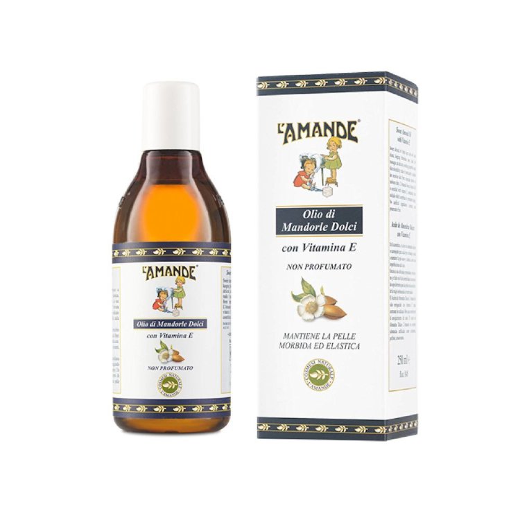 L'Amande Olio di Mandorle Dolci Non Profumato Emolliente 250 ml