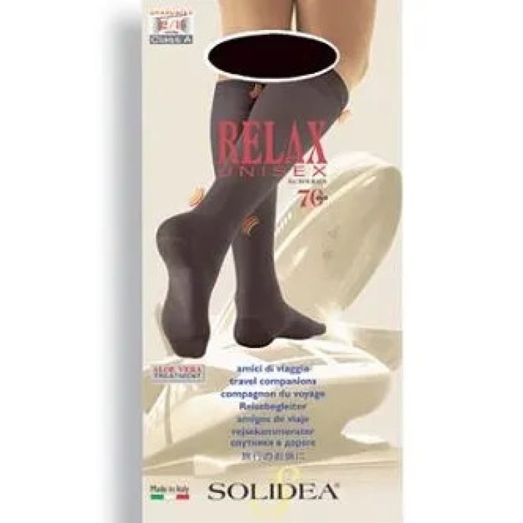 Solidea Relax 70 Gambaletto Compressione Graduata 12/15 mmHg Moka Unisex