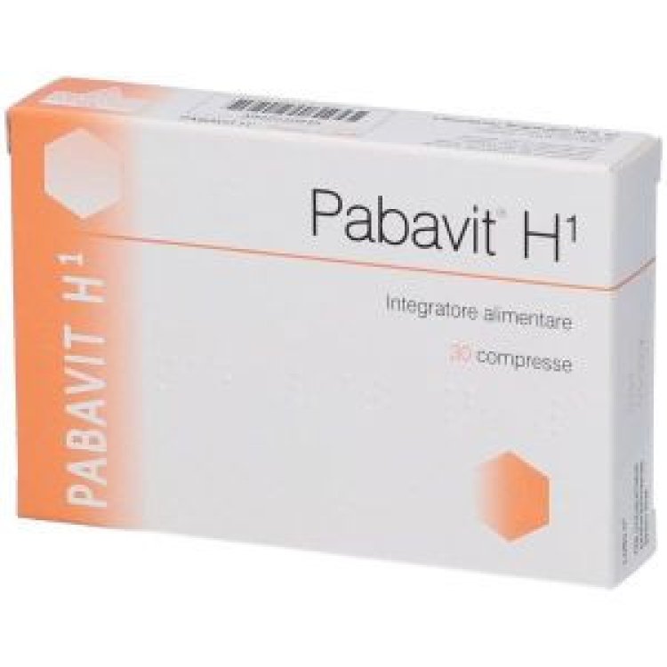 Laboratorio Terapeutico Pabavit H1 Integratore Alimentare per Vitiligine 30CPR