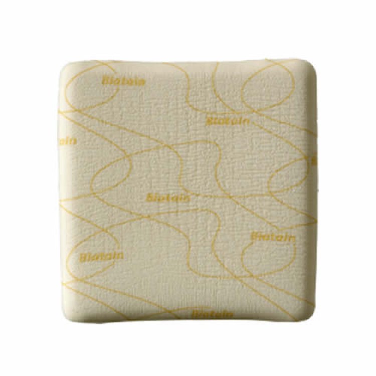 Biatain Medicazione in Schiuma di Poliuretano 3D 15x15cm, 5 Pezzi