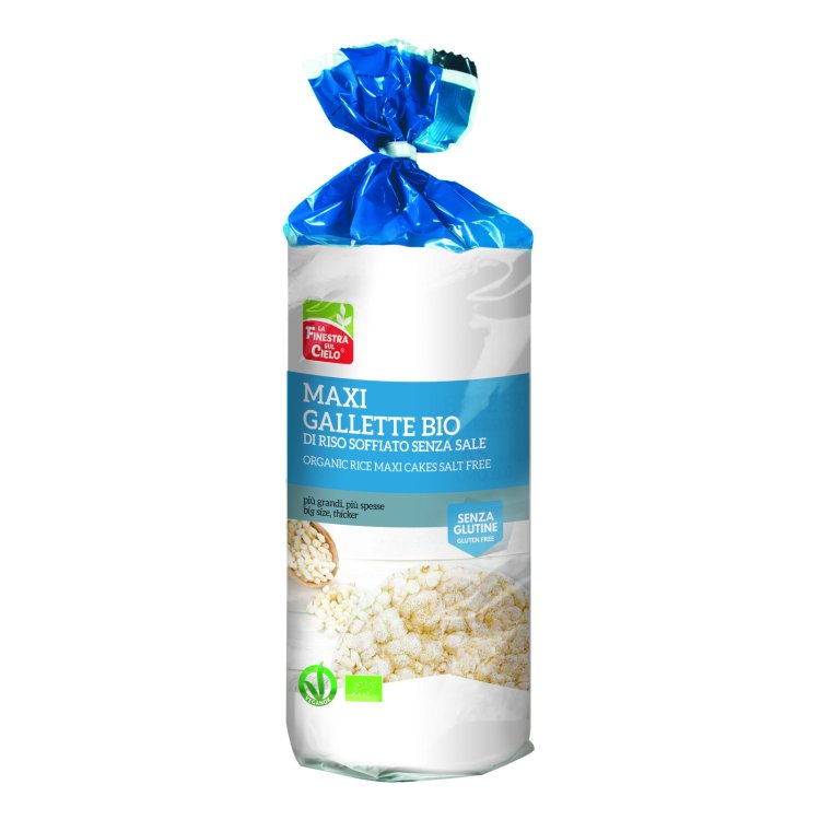 La Finestra Sul Cielo Maxigallette di Riso Soffiato Bio 200 g