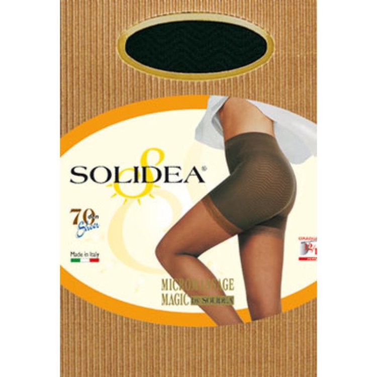 Solidea Magic 70 Collant Anticellulite Nero Taglia 4-L