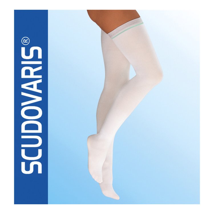 Scudovaris Calza Autoreggente Antitrombo Media Compressione Classe 1 Misura 4