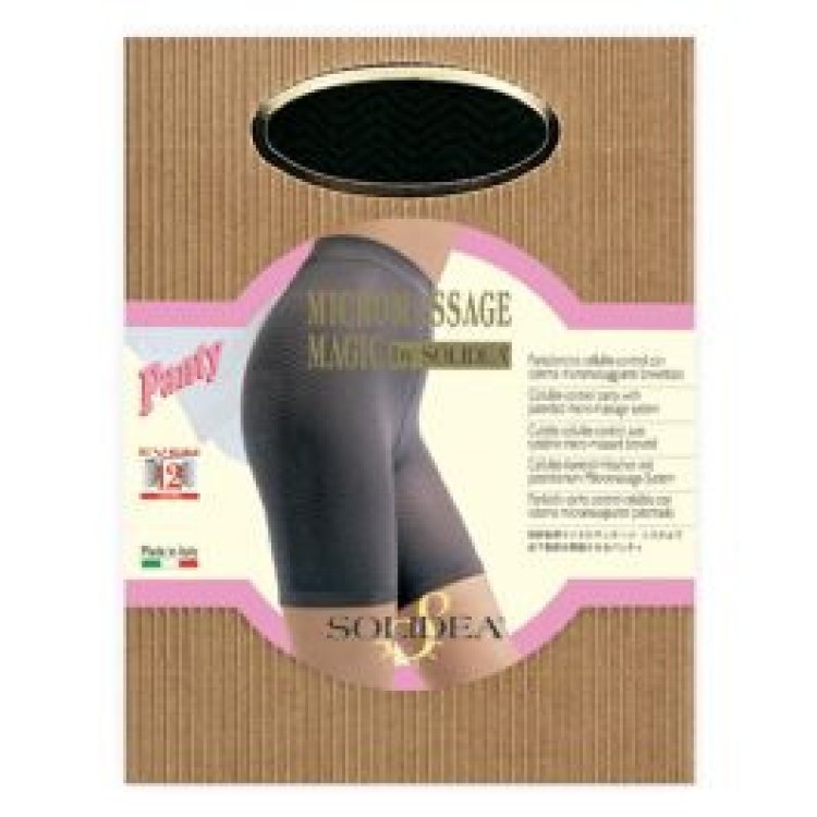 Solidea Magic Panty Tutore Micromassaggio Nero Taglia 4