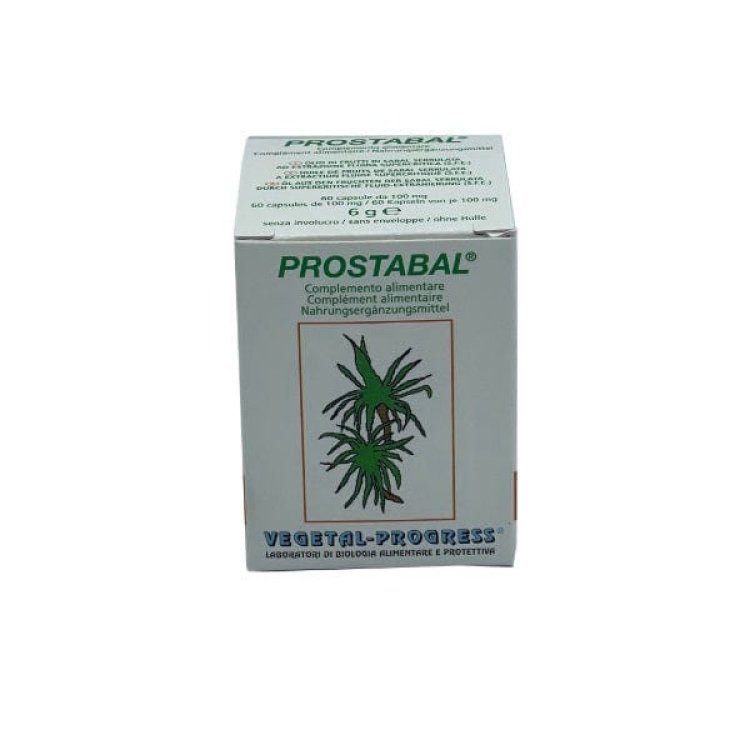 Vegetal Progress Prostabal Integratore per la Prostata con Sabal Serrulata 60 Capsule