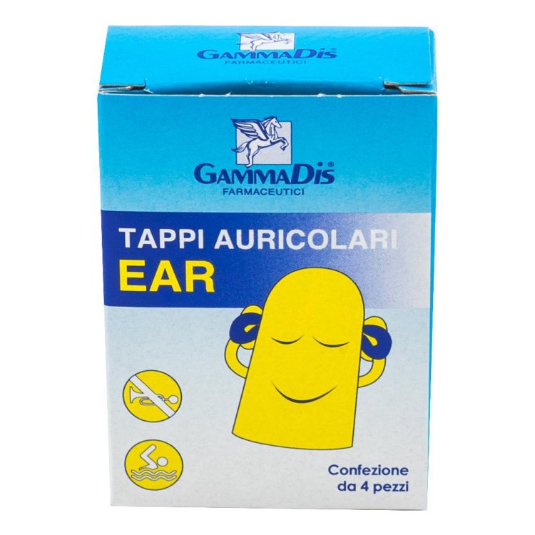Gammadis Tappo Auricolare Ear Gommapiuma Protezione Orecchio 4 Pezzi