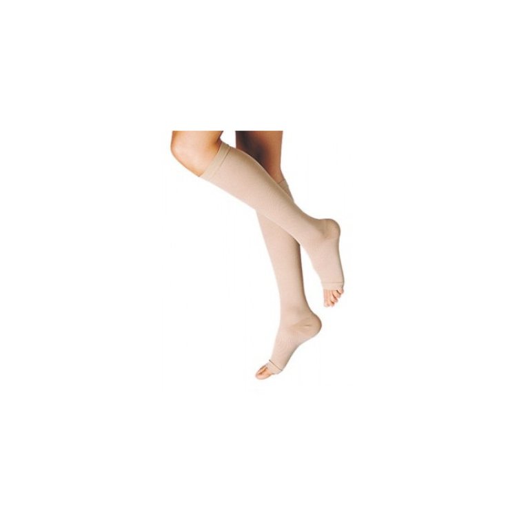 Dualsan Gambaletto Terapeutico Punta Aperta KKL1 Beige Taglia 4 Dualsan Gambaletto Terapeutico Punta Aperta KKL1 Beige Taglia 4